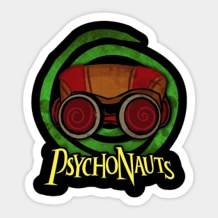 PSYCHONAUTS Raz (Green) Sticker